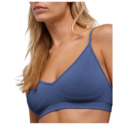 Falke Blue Daily Seamless Bustier Bralette