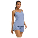 Falke Blue Delicate Touch Chemise Top