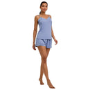 Falke Blue Delicate Touch Chemise Top