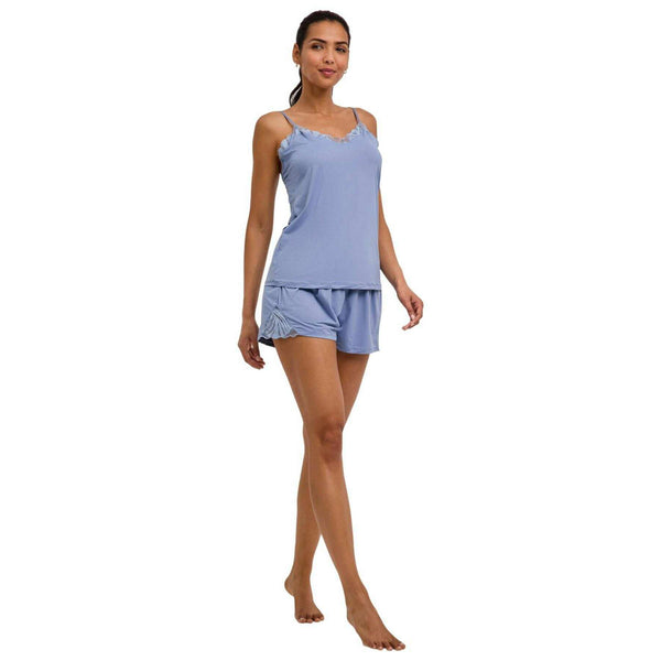 Falke Blue Delicate Touch Chemise Top