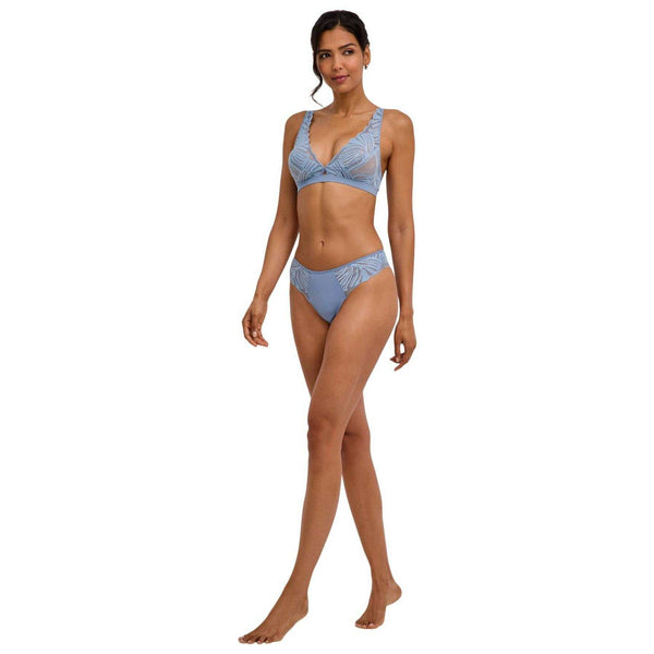 Falke Blue Delicate Touch Thong