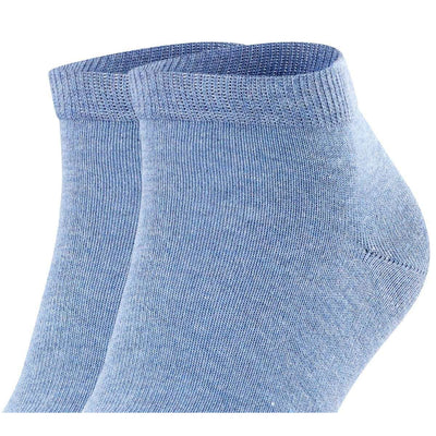 Falke Blue Happy 2 Pack Sneaker Socks