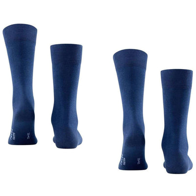 Falke Blue Happy 2 Pack Socks
