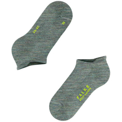 Falke Blue Keep Warm Sneaker Socks