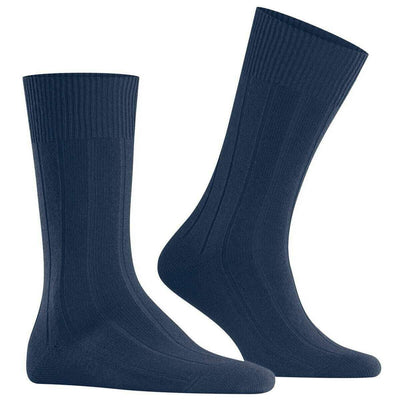 Falke Blue Lhasa Rib Socks