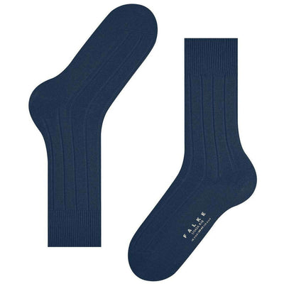 Falke Blue Lhasa Rib Socks