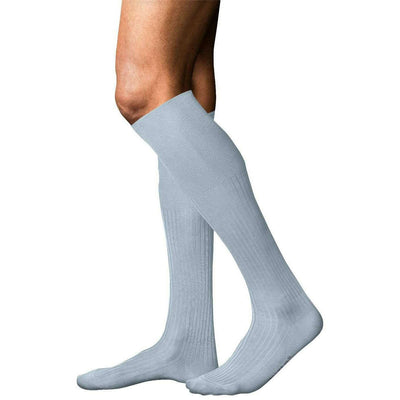 Falke Blue No 10 Pure Fil d´Écosse Knee High Socks