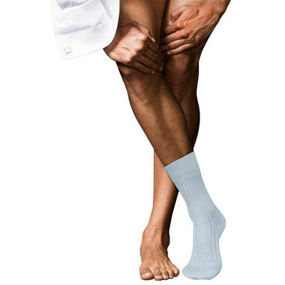 Falke Blue No 13 Finest Piuma Cotton Socks