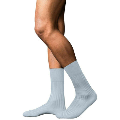 Falke Blue No 13 Finest Piuma Cotton Socks