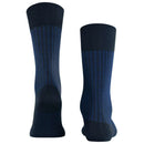 Falke Blue Oxford Stripe Socks