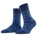 Falke Blue Sensitive Sunset Stripe Socks
