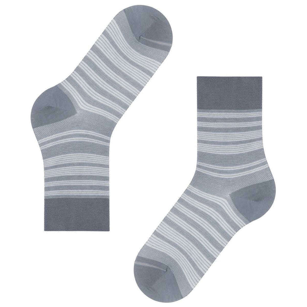 Falke Blue Sensitive Sunset Stripe Socks