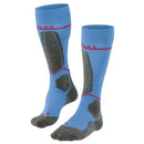Falke Blue SK4 Advanced Compression Light Skiing Knee-High Socks