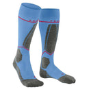 Falke Blue SK4 Advanced Compression Light Skiing Knee-High Socks
