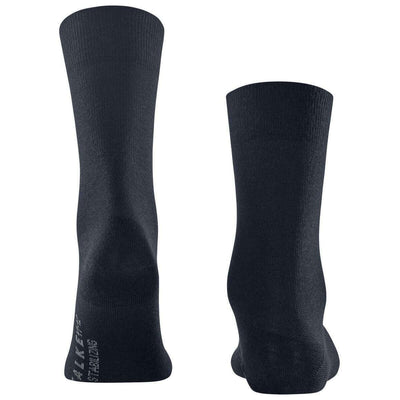 Falke Blue Stabilizing Wool Everyday Socks