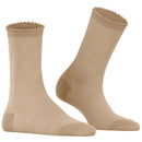 Falke Brown Bold Dot Socks
