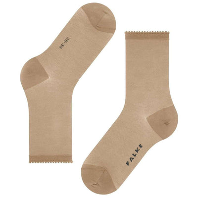 Falke Brown Bold Dot Socks