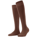 Falke Brown Climawool Knee High Socks