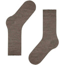 Falke Brown Cosy Wool Boot Socks