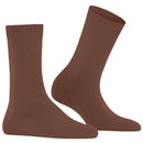 Falke Brown Cosy Wool Socks