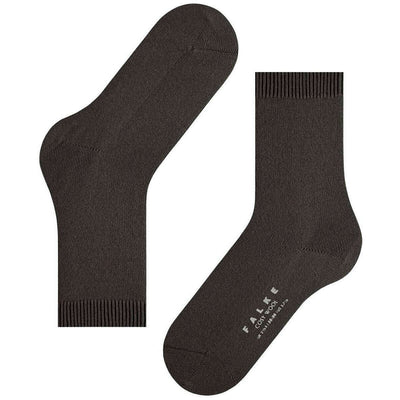 Falke Brown Cosy Wool Socks