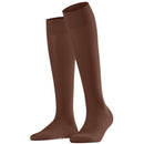 Falke Brown Cotton Touch Knee High Socks