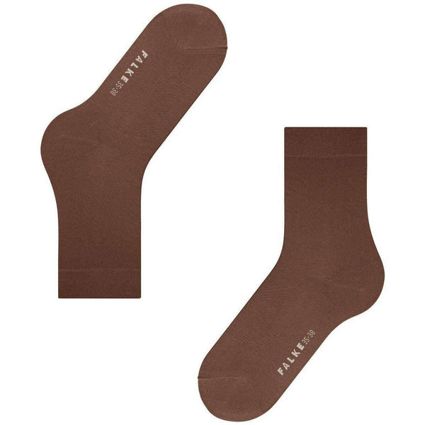Falke Brown Cotton Touch Socks