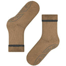 Falke Brown Cuddle Pads House Socks