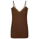 Falke Brown Delicate Touch Chemise Top