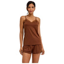 Falke Brown Delicate Touch Chemise Top