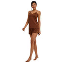 Falke Brown Delicate Touch Chemise Top