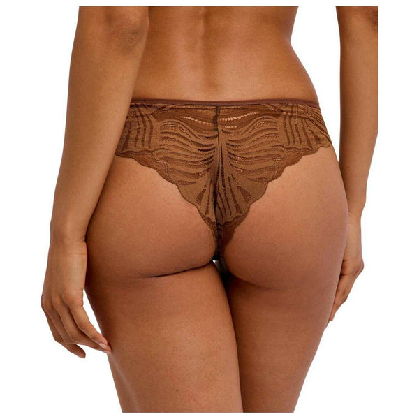 Falke Brown Delicate Touch Thong