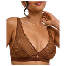 Falke Brown Delicate Touch Triangle Bralette