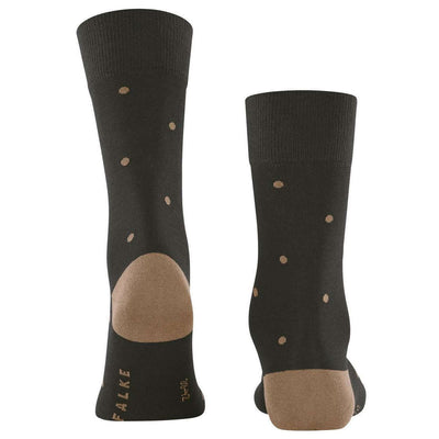 Falke Brown Dot Socks