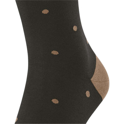 Falke Brown Dot Socks
