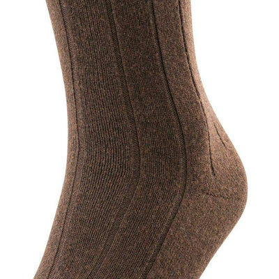 Falke Brown Lhasa Rib Knee High Socks