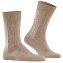 Falke Brown Lhasa Rib Socks