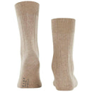 Falke Brown Lhasa Rib Socks