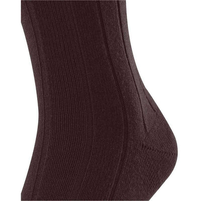 Falke Brown Lhasa Rib Socks