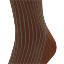 Falke Brown Oxford Stripe Knee High Socks