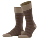 Falke Brown Sensitive Mapped Line Socks
