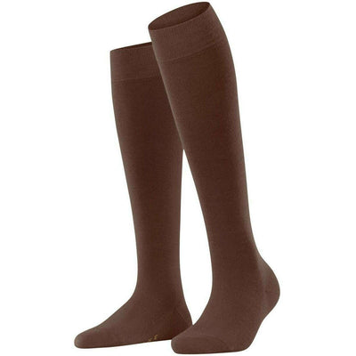Falke Brown Softmerino Knee High Socks