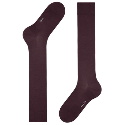 Falke Burgundy Climawool Knee High Socks