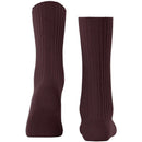 Falke Burgundy Cosy Wool Boot Socks