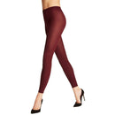 Falke Burgundy Cotton Touch Leggings