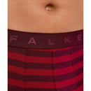 Falke Burgundy Daily Comfort Striped Boxer Brief