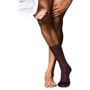 Falke Burgundy Highshine Socks
