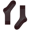 Falke Burgundy Modern Tailor Socks