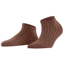 Falke Burgundy Multispot Sneaker Socks