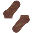 Falke Burgundy Multispot Sneaker Socks